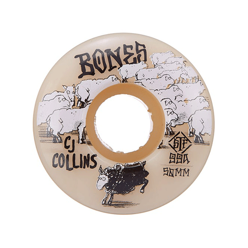 Ruedas Bones STF Collins Black Sheep V3 Slims