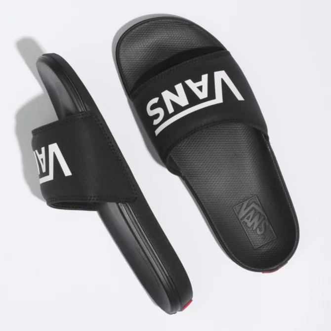Vans Vans La Costa Slide On Slipper Black 6 Mens Sandals Flip Flop 5 to 11