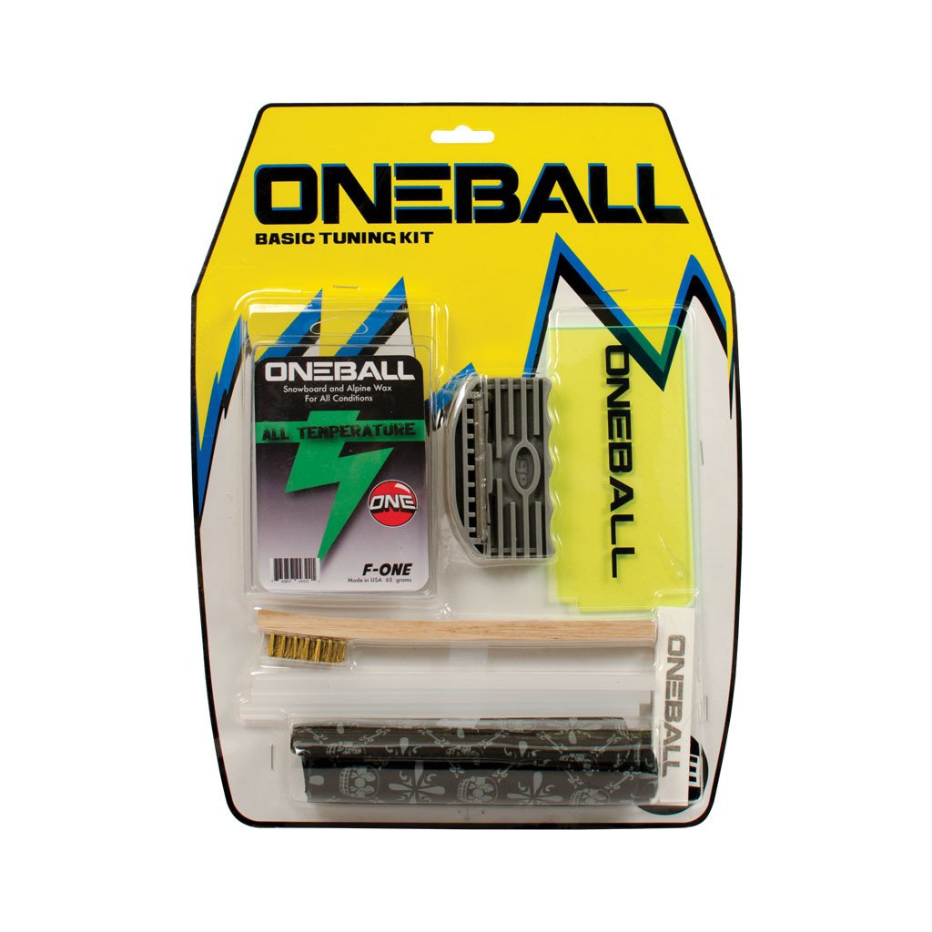One Ball Jay One Ball Jay Basic Tuning Kit Multi 1SZ Snowboard Waxing Tools
