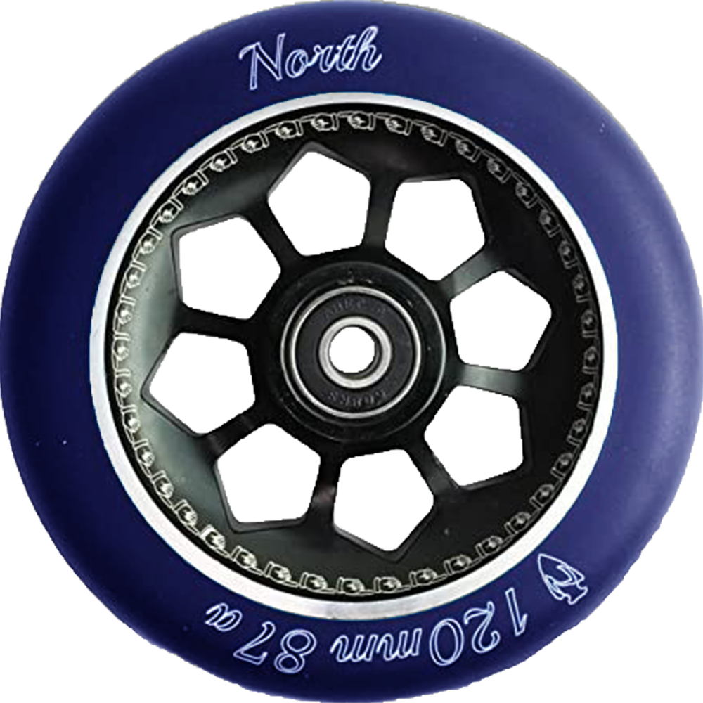 North Scooters Pentagon 87A Wheels 120mm - Pair