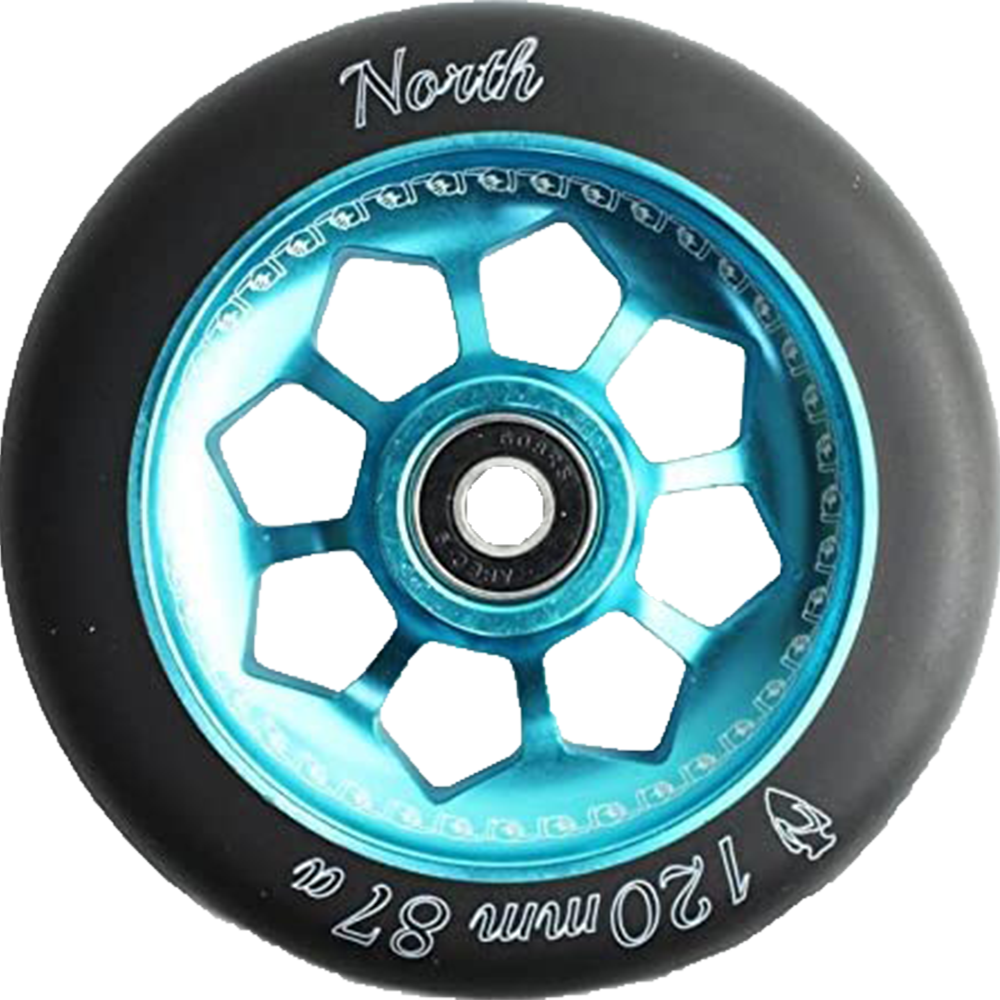 North Scooters Pentagon 87A Wheels 120mm - Pair