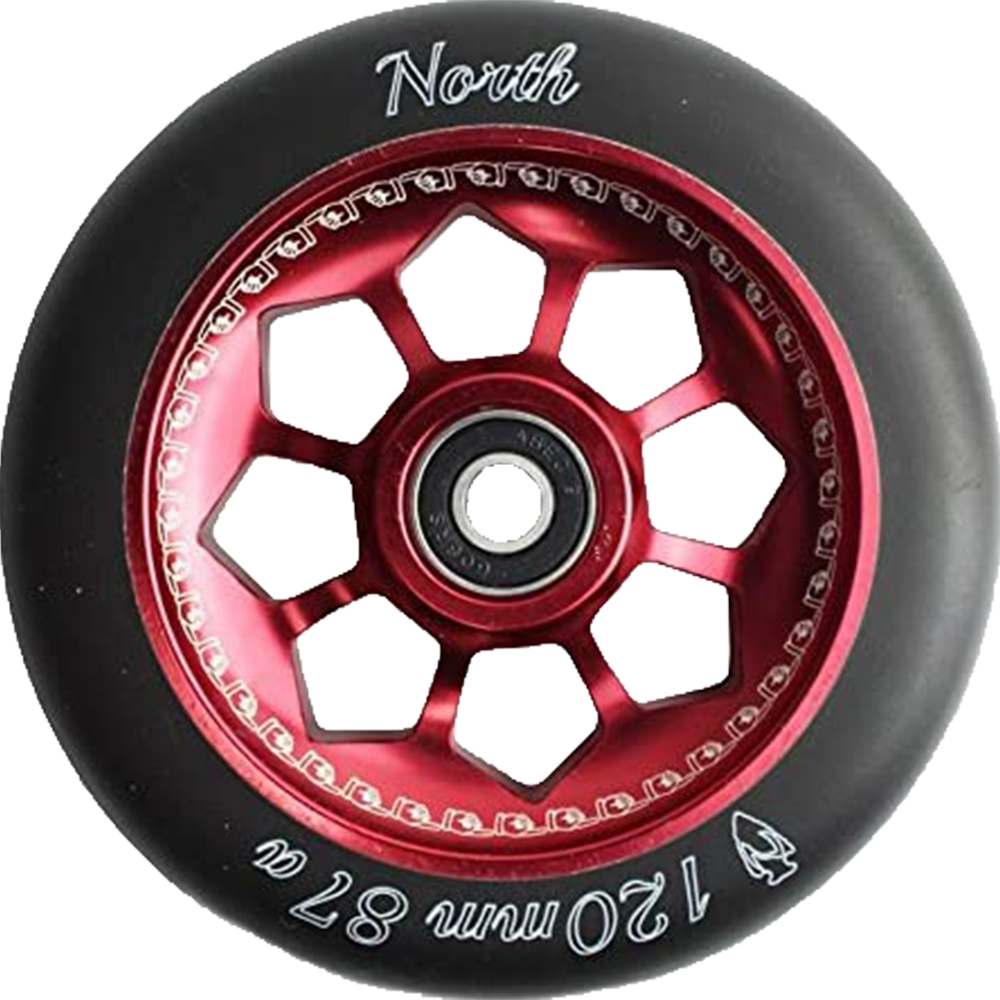 North Scooters Pentagon 87A Wheels 120mm - Pair