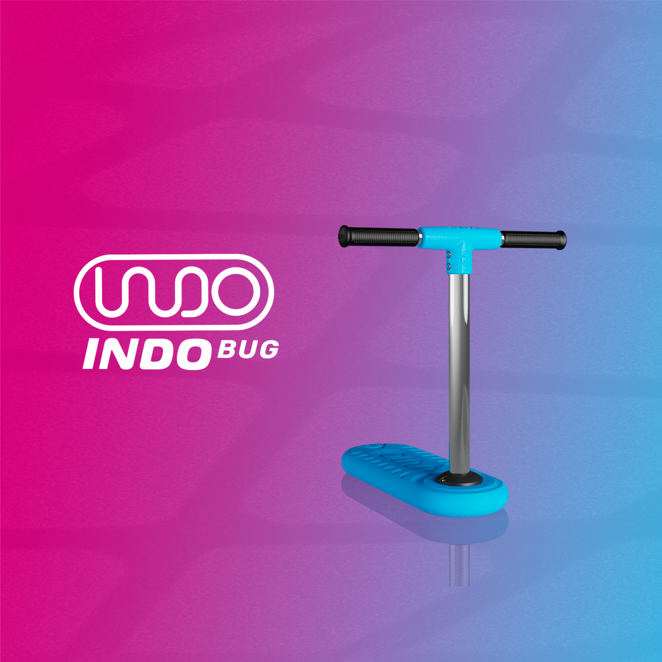 INDO BUG - Trottinette trampoline