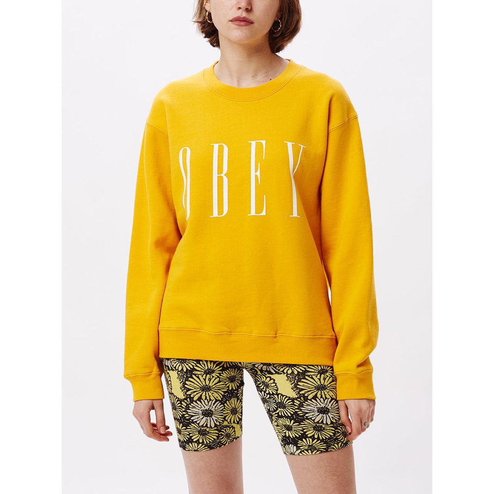 Obey New Box Fit Chemise à manches longues pour femme