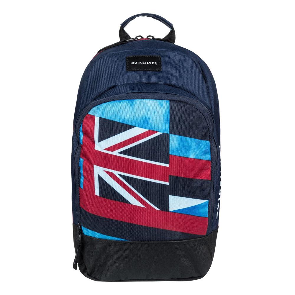 quicksilver Chompine K Backpack front view School Backpacks blue/red eqkbp03005-brc0