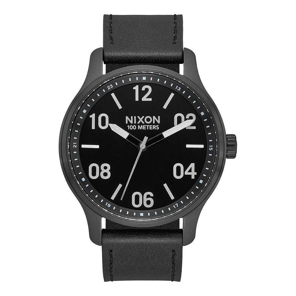 Nixon Patrol Mens Leather Watch