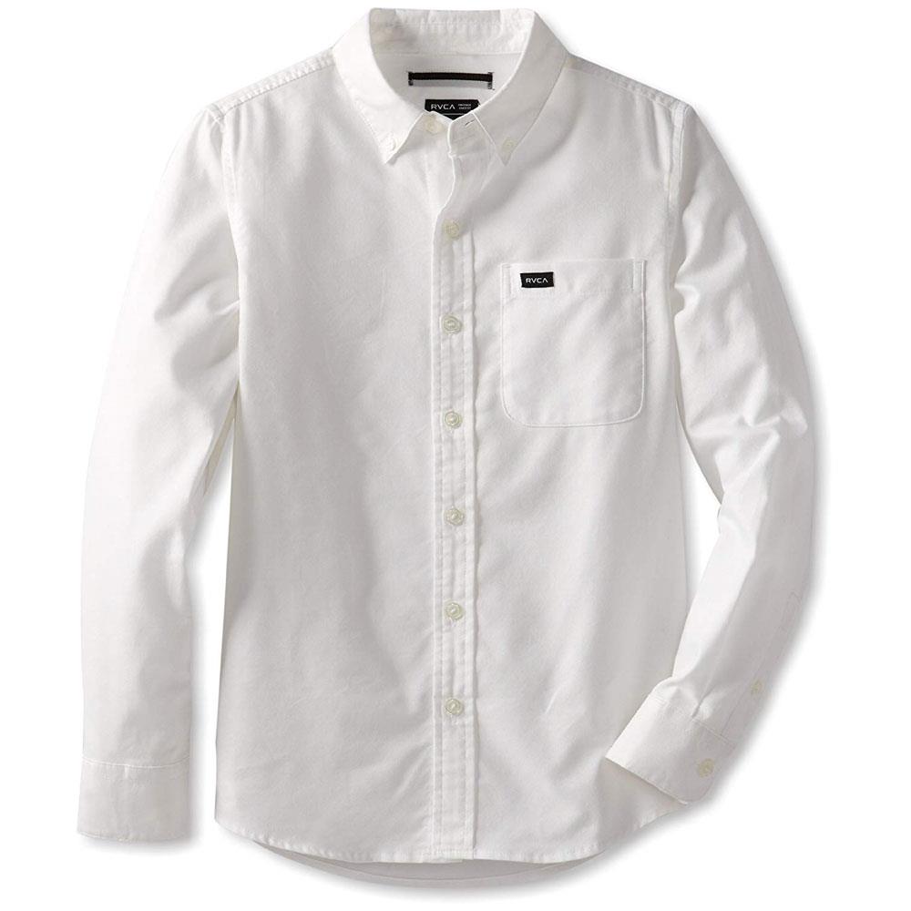 RVCA Boys That'll Do Oxford Chemises à manches longues