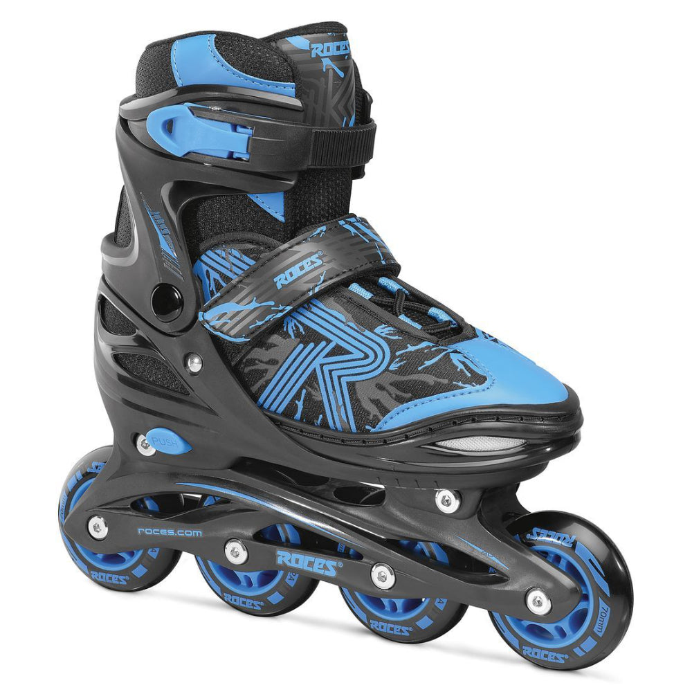 Roces JOKEY 3.0 BOY Noir Bleu Astro - Rollers en ligne