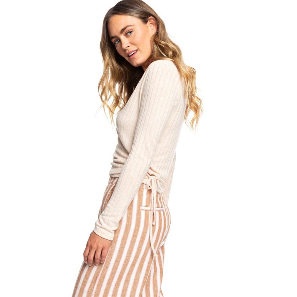 ERJKT03555-TENH, METRO HEATHER, LIGHT PINK, CLOUDY DAYS TOP, ROXY, WOMENS FASHION TOPS, FALL 2019