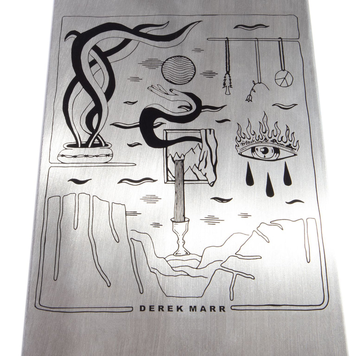North Scooters North Horizon Derek Marr Sig - Deck 22.5" Matte Black Scooter Decks