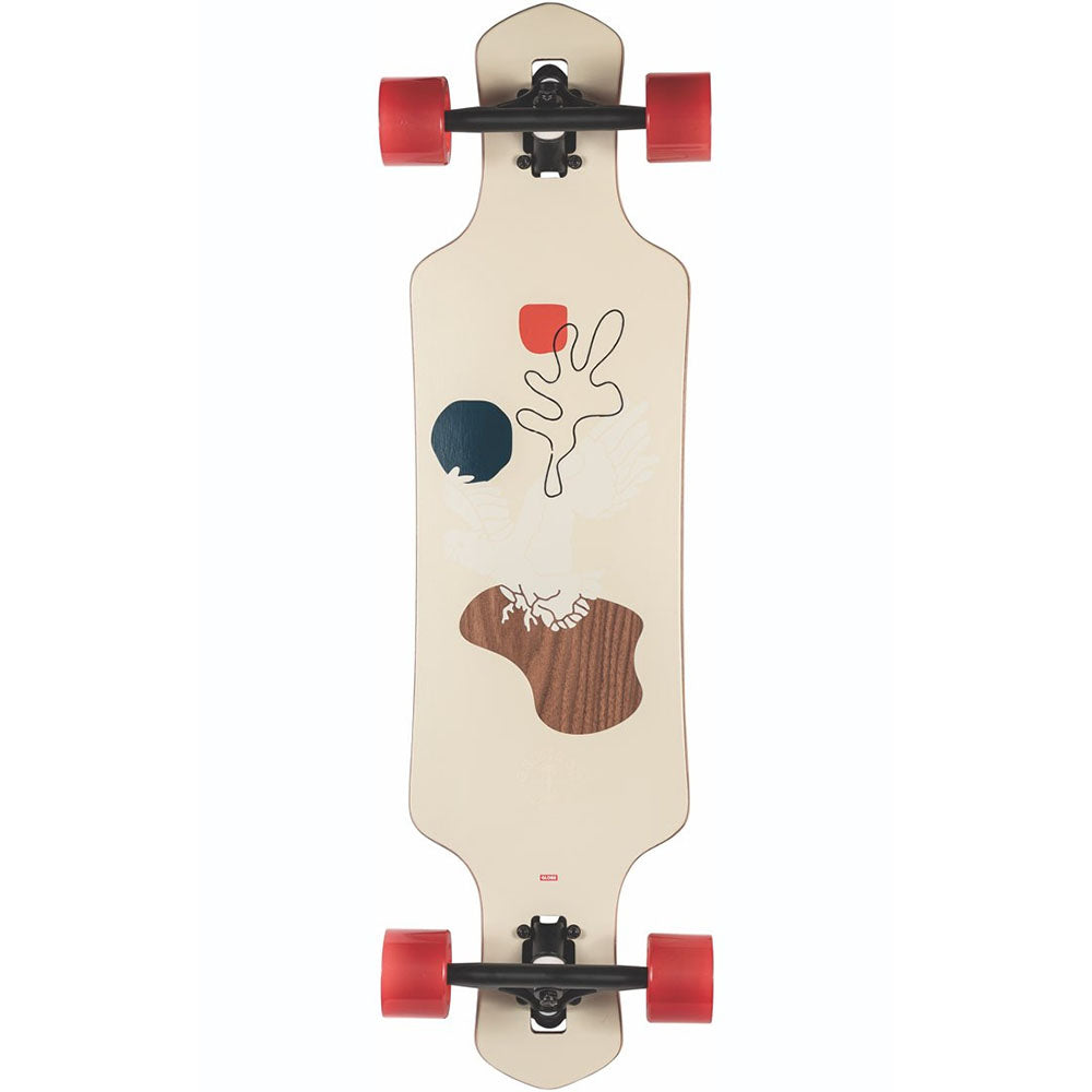 Globe Geminon 35 - Drop Through Trucks Longboard Complete
