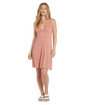 Women's Volcom Cactus Ridge Dress in Light Mauve.