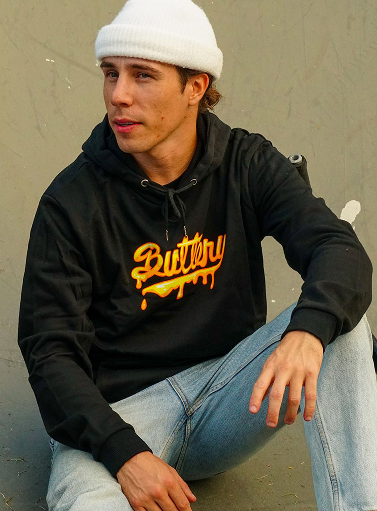 Figz Buttery - Sudadera con capucha para adultos
