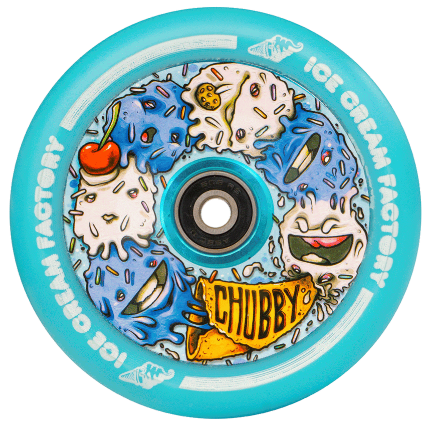 Fábrica de helados Chubby Melocore - Rueda única
