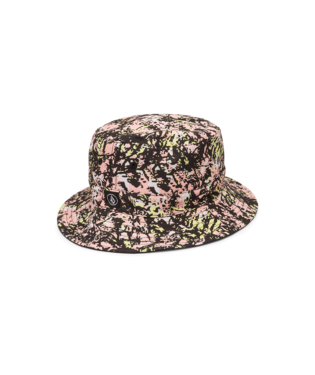 Women's Volcom Stone Hour Bucket Hat in Coral.