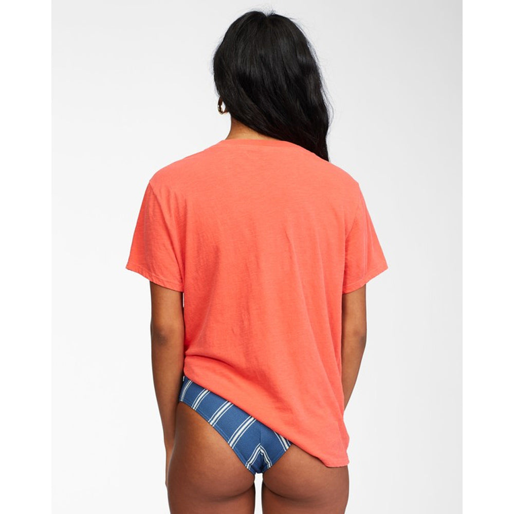 Billabong Womens Breezy Palms Short Sleeve Top