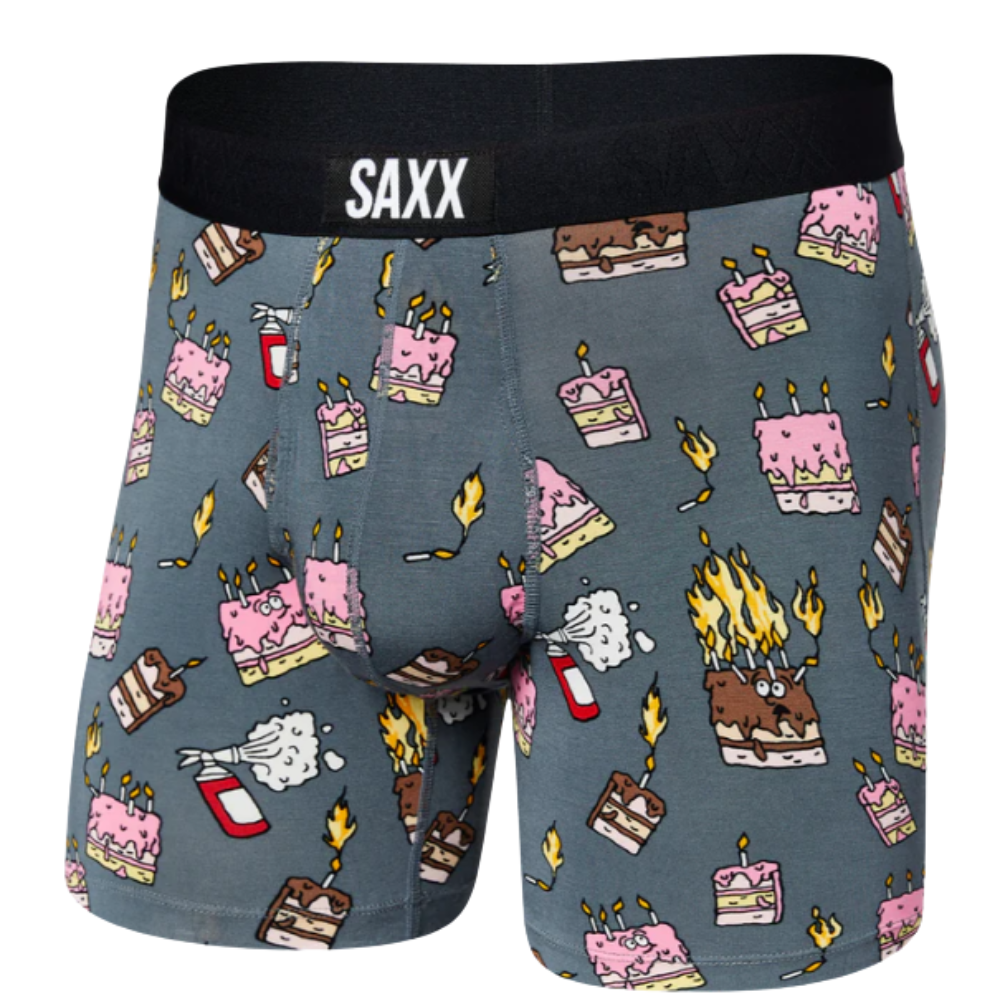 Saxx Men's Ultra Soft Boxer Brief Fly
