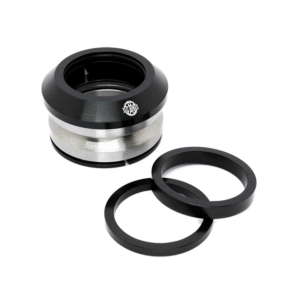 TLC Integrated BMX Headset - Black