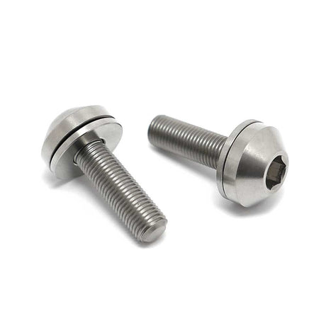 TLC Metric Titanium Hub Bolts - Natural