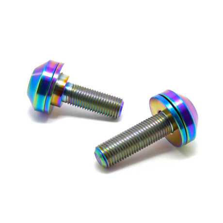 TLC Metric Titanium Hub Bolts - Rainbow