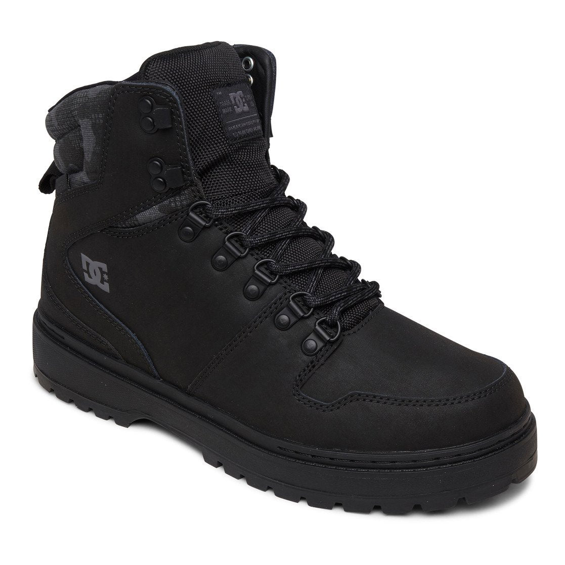 DC Peary Leather Lace Winter Boots
