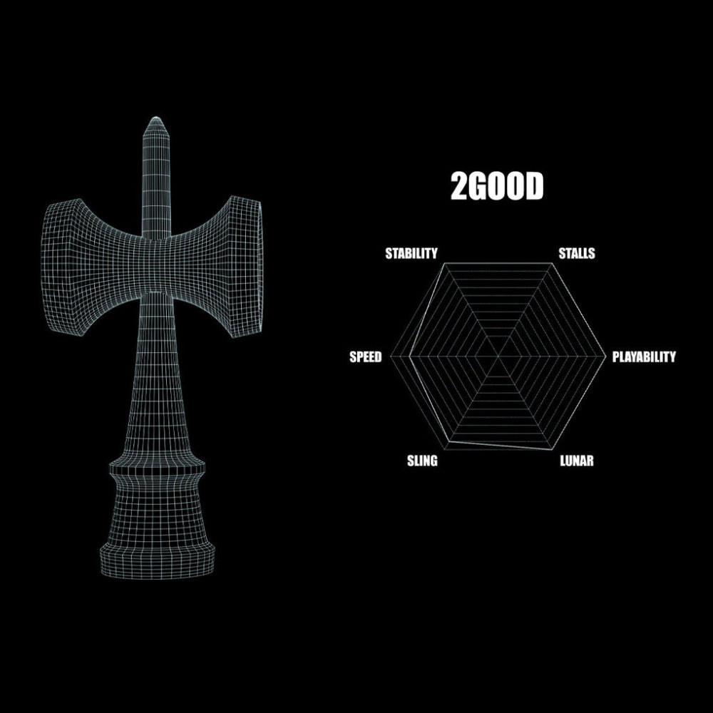 KROM ZOGGY N' MOGGY GRIDBALL - Kendama