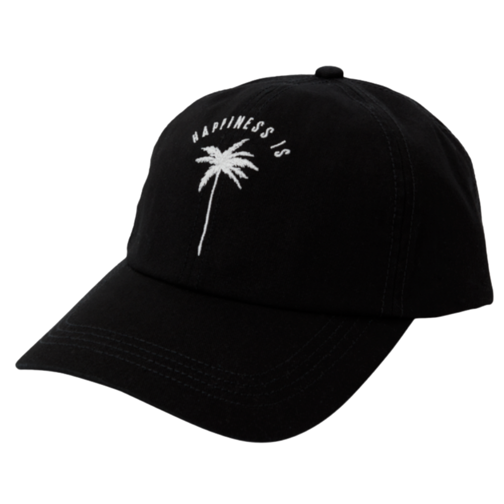 Billabong Billabong Womens Dad Cap Hat Black Pebble 1SZ Womens Hats Baseball