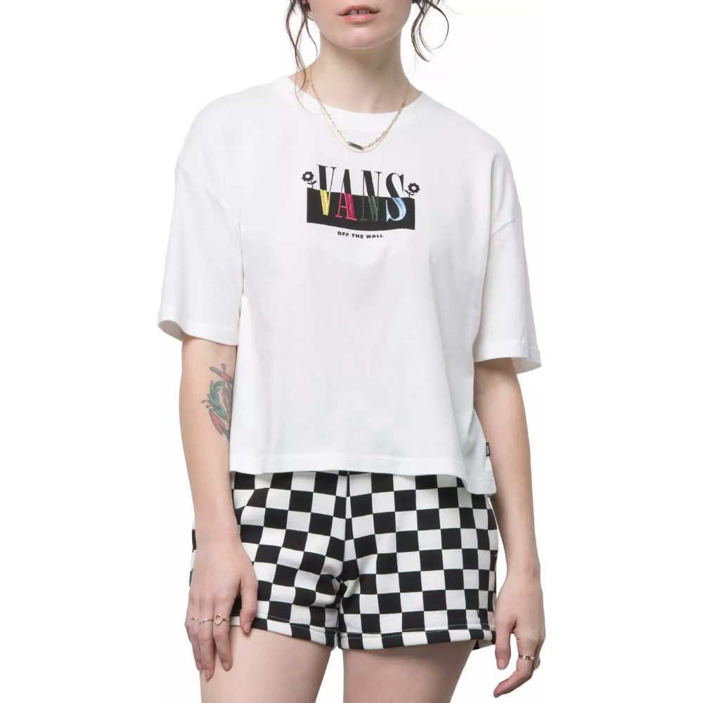 Camiseta de cuerpo relajado Always Late de Vans para mujer