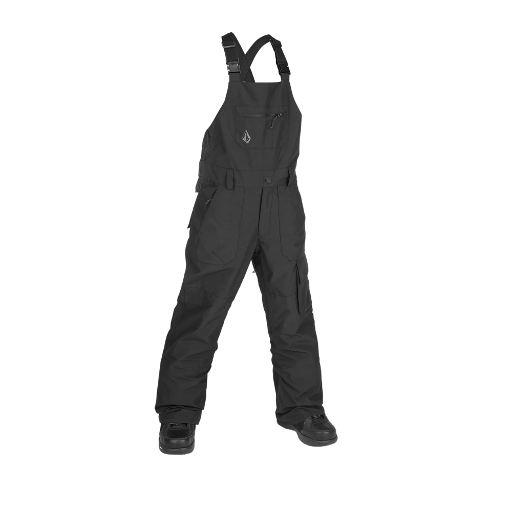 Pantalones de nieve con peto Barkley para jóvenes de Volcom