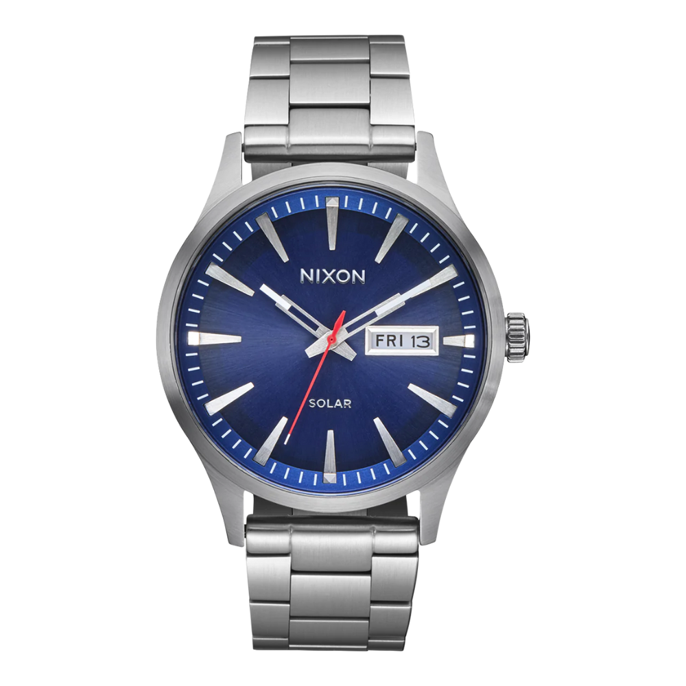 Nixon Men's Sentry Solar Stainless Steel