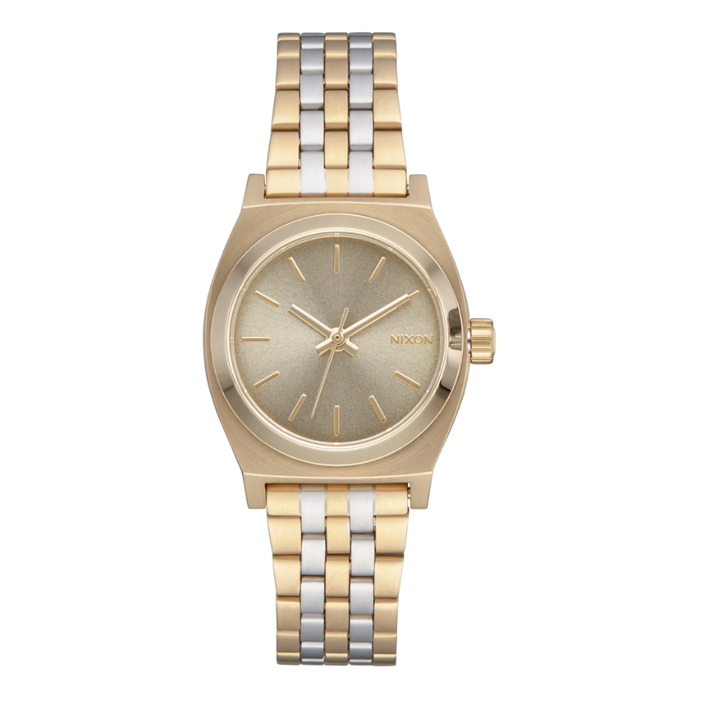 Nixon Nixon Small Time Teller Watch Womens Analog Metal Band
