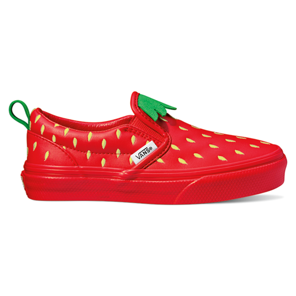 Girls red vans outlet