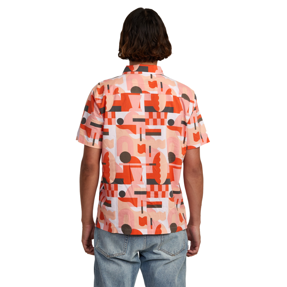 RVCA Men's Jesse Brown Short Sleeve