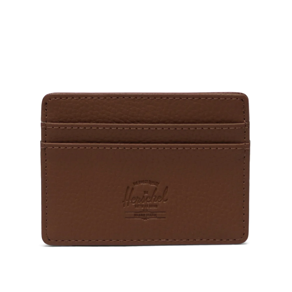 Porte-cartes Herschel Charlie en cuir végétalien