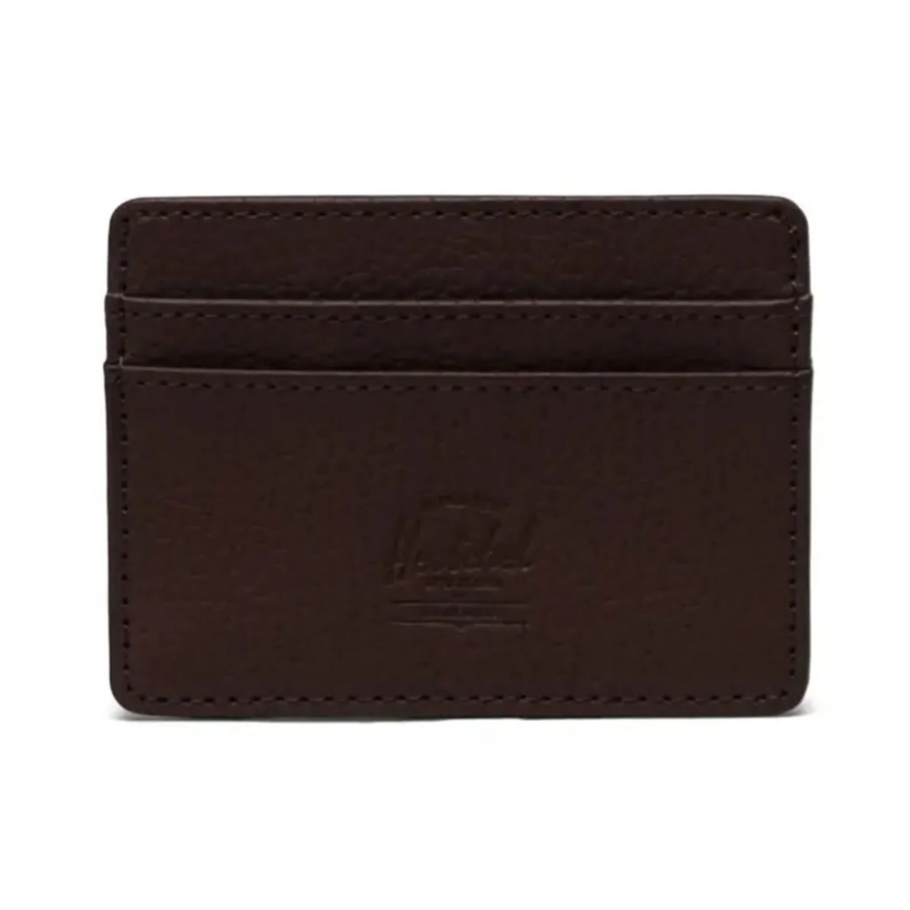 Porte-cartes Herschel Charlie en cuir végétalien
