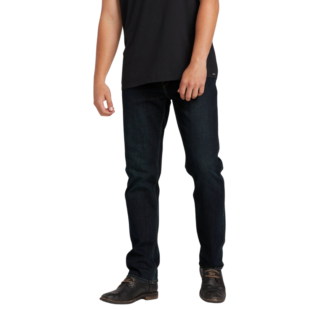 Volcom Mens Solver Denim Regualr Fit Jeans