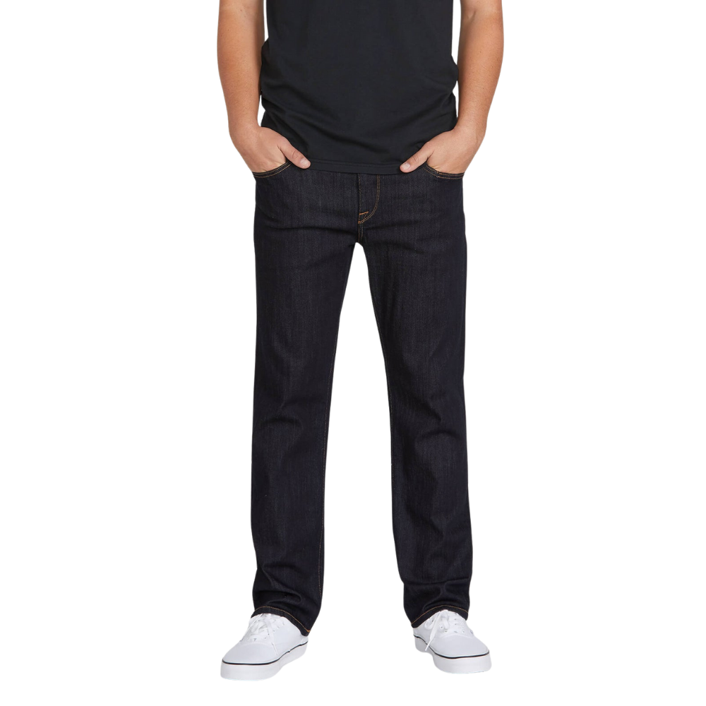 Volcom Mens Solver Denim Regualr Fit Jeans