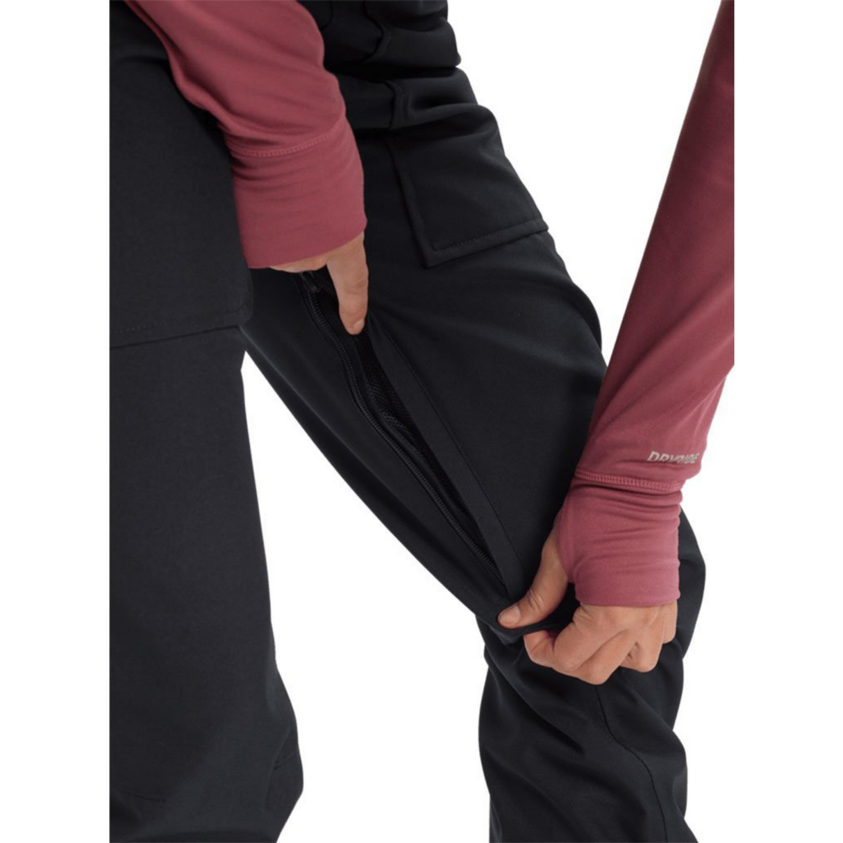 Pantalones con tirantes Burton Avalon para mujer