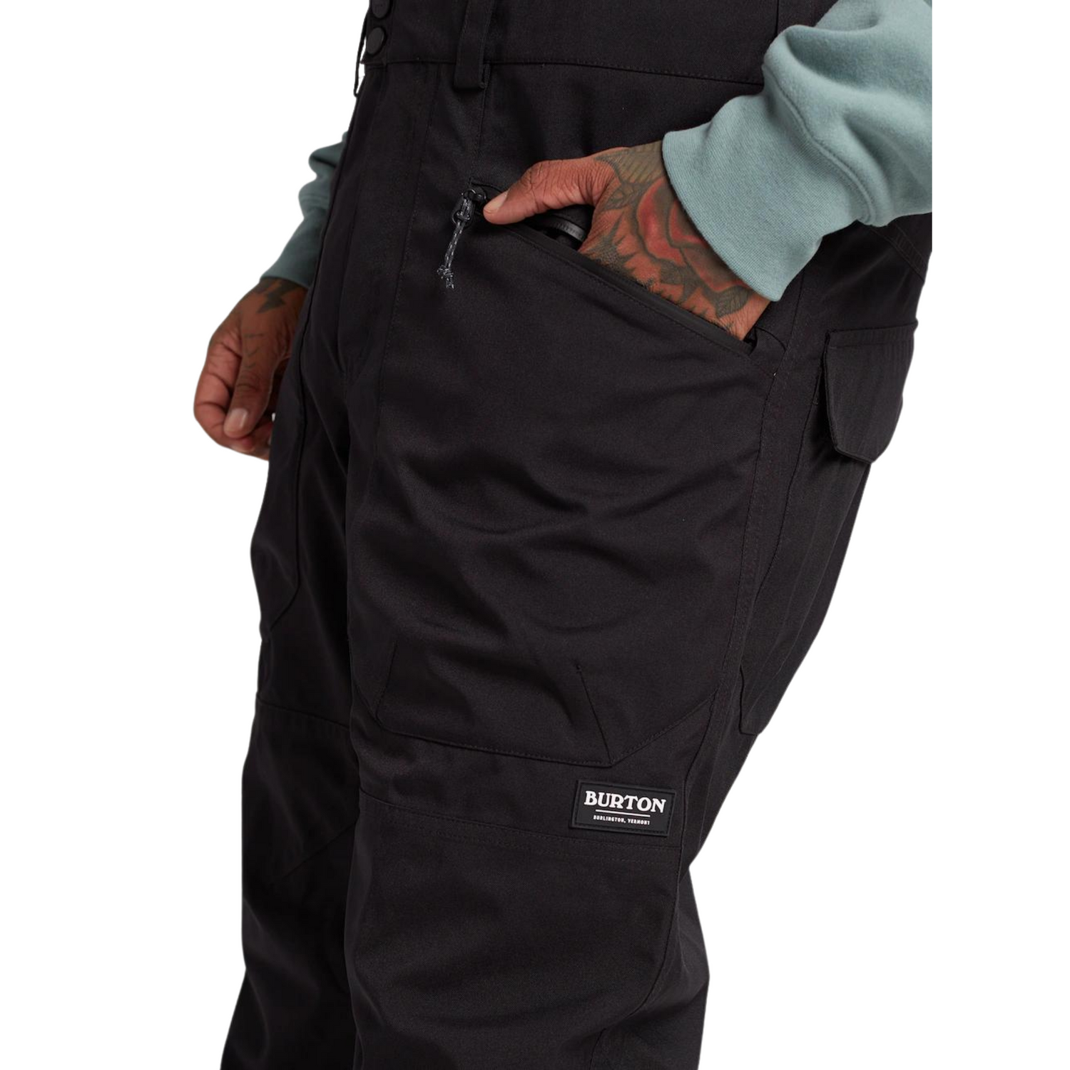 Pantalones de nieve con peto Burton Reserve para hombre