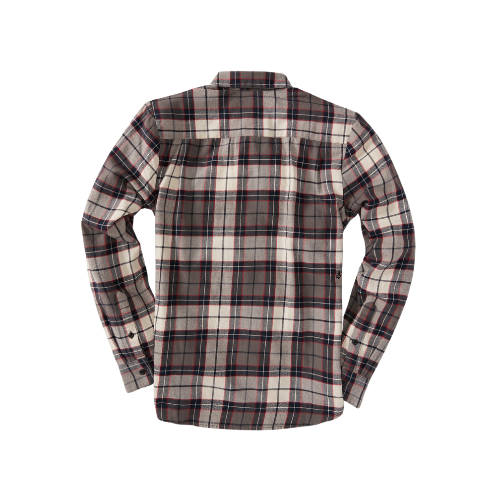 Volcom Mens Caden Plaid Long Sleeve Shirt