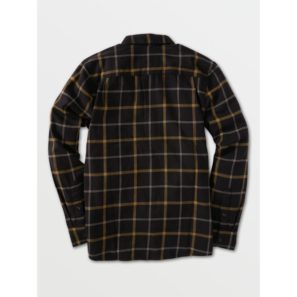 Volcom Mens Caden Plaid Long Sleeve Shirt