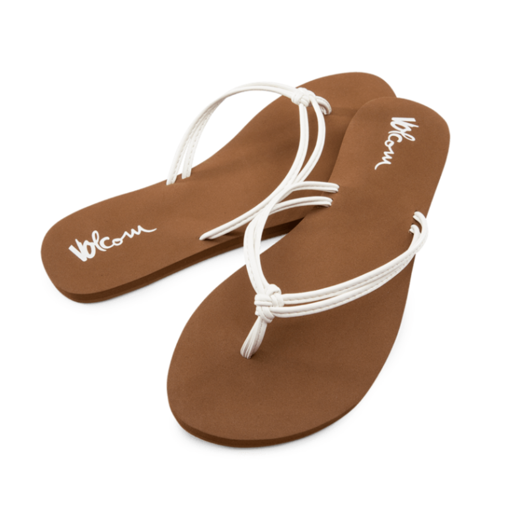 Sandales Volcom Forever and Ever II pour femme - Blanc