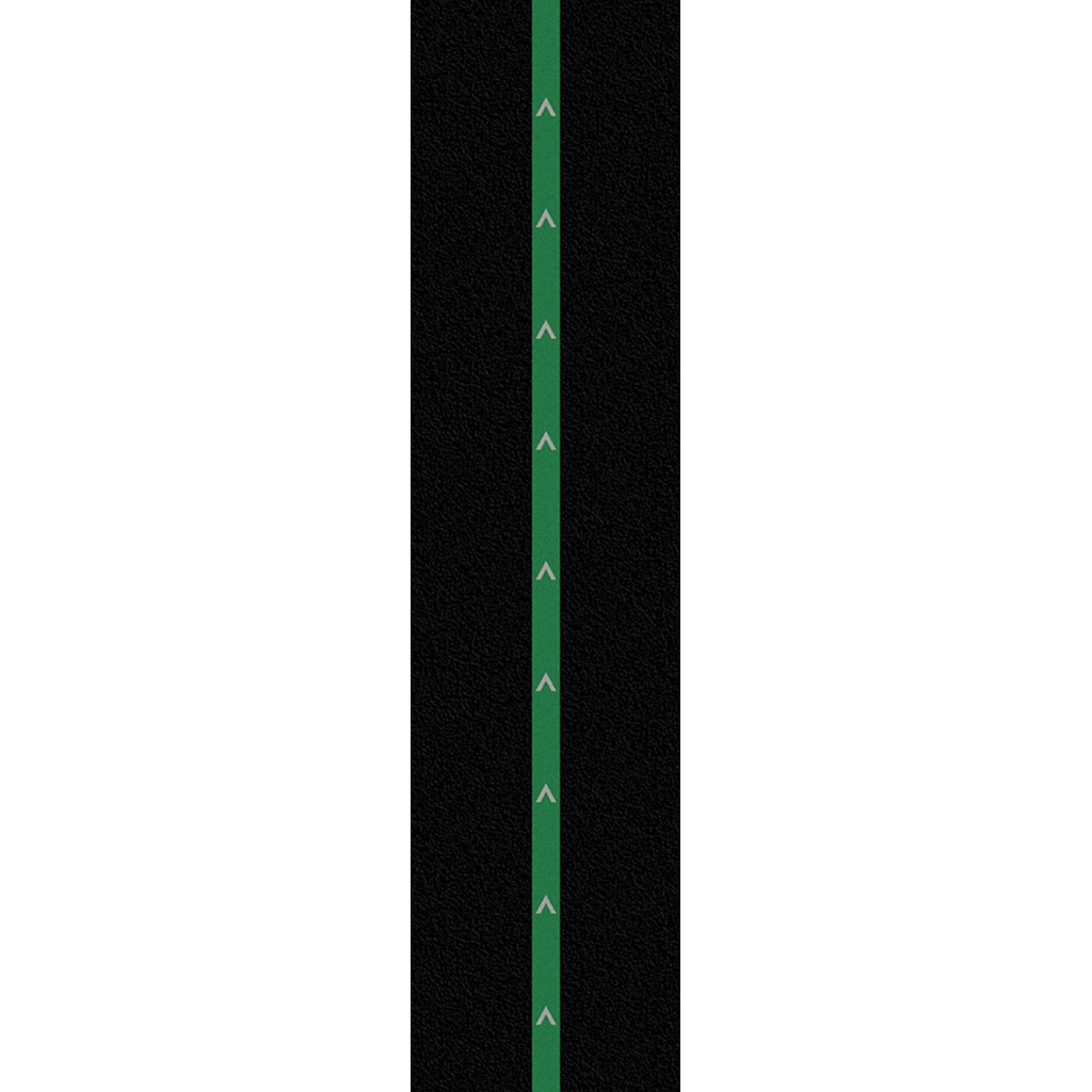 Above A-row - Grip Tape Green