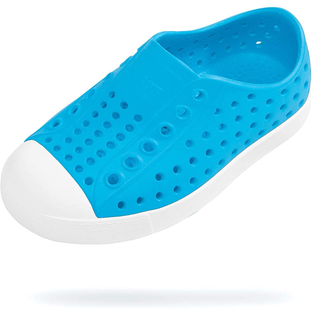 Native Shoes Native Shoes Jefferson Junior Shoes Crayon Yellow/Shell White J1 Youth Girls Skate Shoes 5T-13T & 1-7 US Size