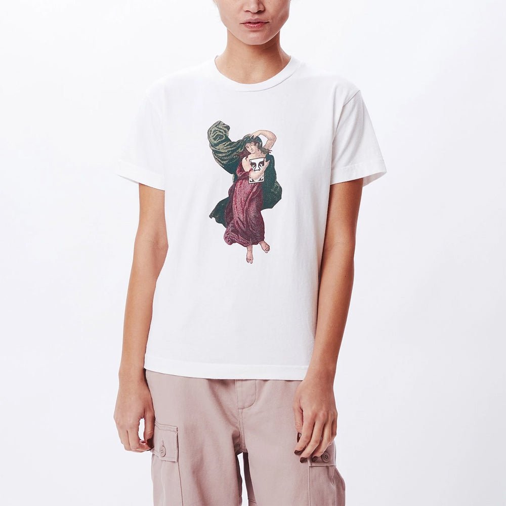 Obey Womens Burden Of The Beast Custom Box Tee