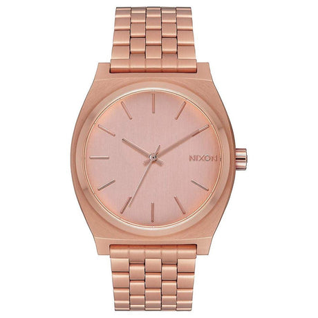 A045-897-00 ALL ROSE GOLD, Nixon Time Teller Watch, Unisex Metal band watch,