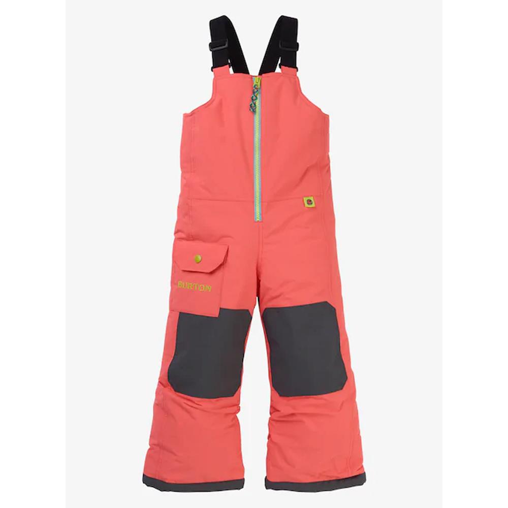 103052105650- maven bib pant, georgia peach, kids snowpants, toddler outerwear, toddler snowpants, winter 2020