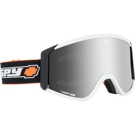 313074227436, Raider Old School White with Silver Spectra, Winter 2020, Spy, Mens Goggles