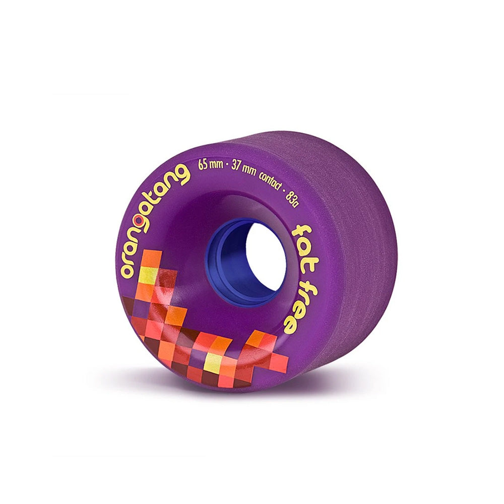 ORANGATANG WHEELS FAT FREE PURPLE 83A 65mm