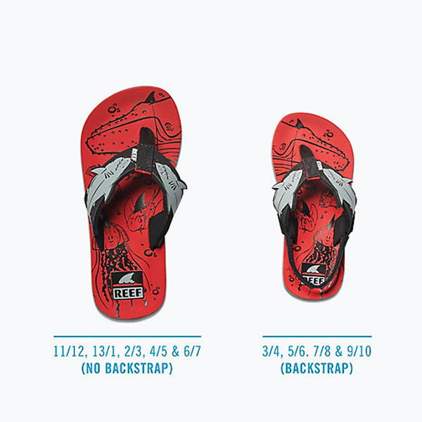Reef Garçons Infant Ahi Shark Sandales
